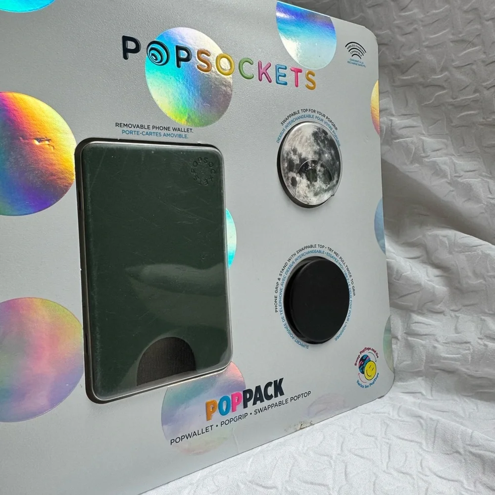 Popsockets PopPack with Moon Design